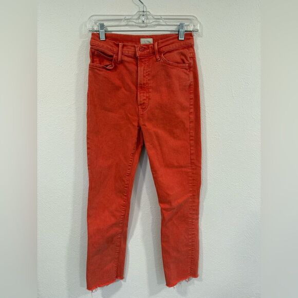 Mother The Swooner Rascal Ankle Fray Jeans Come Out and Play Sz 26 EUC - Picture 4 of 8